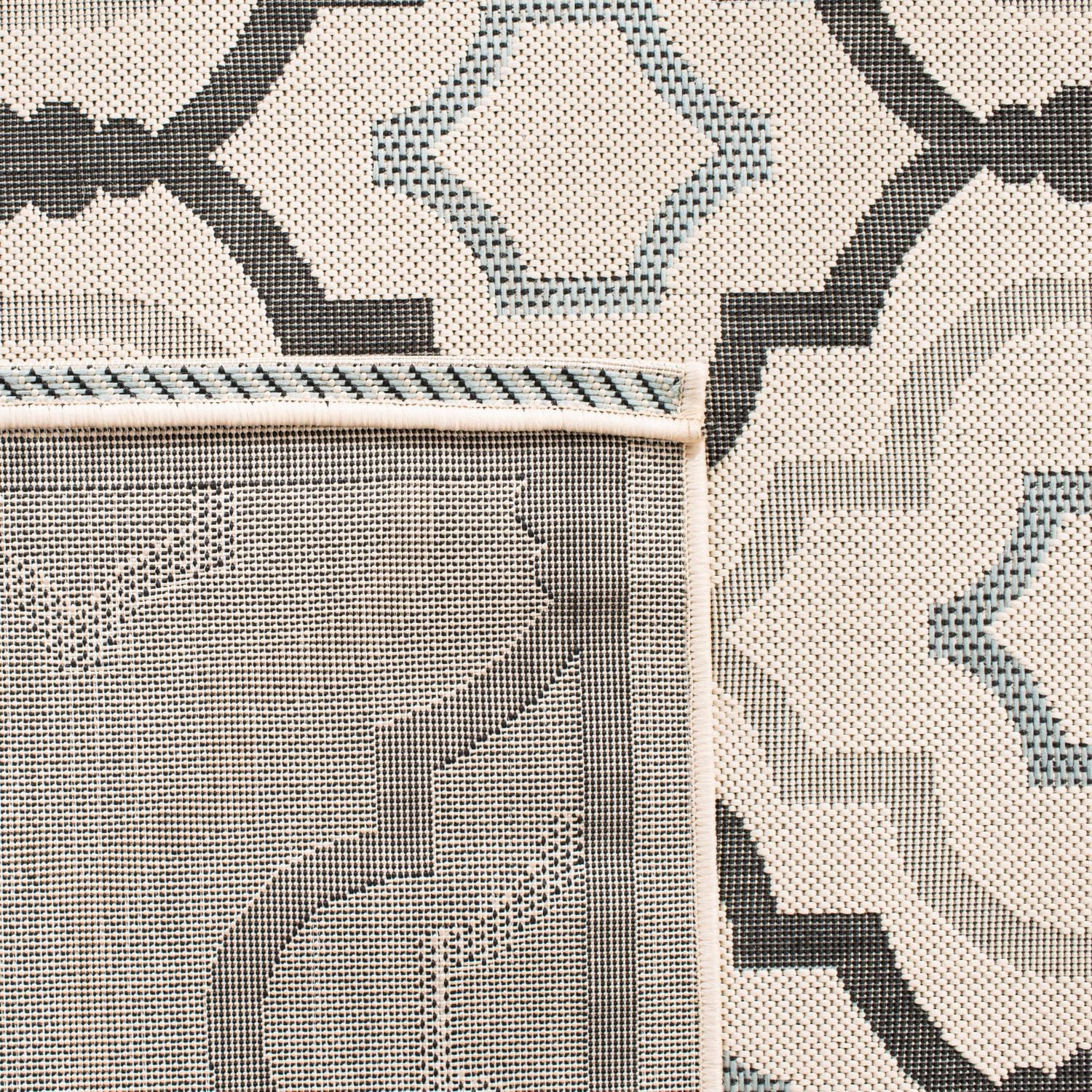 Safavieh Courtyard Nina Geometric Trellis Outdoor Area Rug