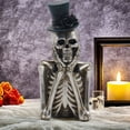 thumbnail image 3 of Lisbinx Halloween Skeleton Figure Decorations Resin Crafts Small Decorations Deals, 3 of 5