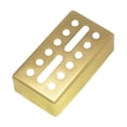 thumbnail image 2 of Tapa de pastilla de guitarra, tapa de guitarra eléctrica, espaciado de orificios, pieza de repuesto, doble de 12 orificios Oro de 52 mm, 2 of 9