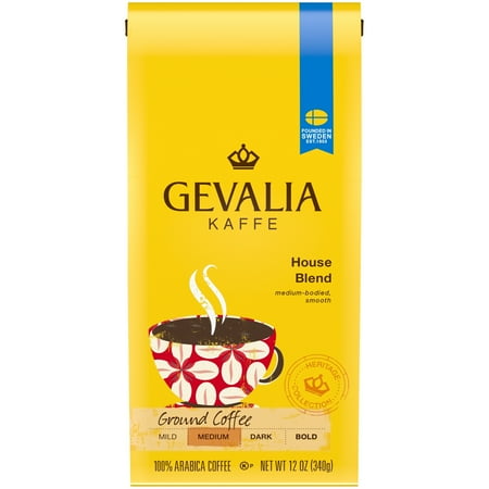 Gevalia Heritage Collection House Blend Ground Coffee 12 oz. Bag