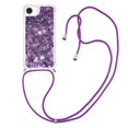 thumbnail image 2 of Funda FOXDOCK para iPhone 16e con Cuerda Ajustable, Brillo Líquido, Protección Antigolpes y Lente – Ideal para Regalo, 2 of 6