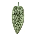 thumbnail image 1 of Toalla de mano con forma de hoja, de doble cara, para colgar, sin pelusa, absorbente, con lazo para usar en la cocina y el baño., 1 of 8