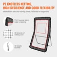thumbnail image 4 of Vevor ZQGQFDWPEWK4Z1E00V0 4 x 7 ft. Lacrosse Rebounder for Volleyball Bounce Back Net Backyard with Target, 4 of 10