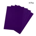 thumbnail image 3 of Uxcell Self-Adhesive Velvet Patches Repair Patches Purple 4Pcs, 3 of 5
