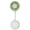 Green, variant on 8.2x2.9In Magnetic Clip On Mini Fan USB Rechargeable 3 Speed Portable Desk Fan For Home Office Travel Bedroom