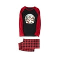 thumbnail image 3 of Odeerbi Christmas Pajamas for Family Holiday Long Sleeve Family Christmas Pajamas Matching Sets Mom Plaid Printed Tops Pants Set Two-Piece Sleepwear Xmas Family Matching PJs Set Multicolor, 3 of 3