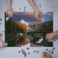 thumbnail image 3 of Rocky Mountain National Park, Colorado, Dream Lake Sunset (1000 Piece Puzzle, Size 19x27, Challenging Jigsaw Puzzle for Adults and Family, Made in USA), 3 of 4