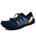 thumbnail image 3 of Men's Quick‑Lace Minimalist Water Sports Shoes, Perforated Mesh Upper Footwear with Flexible Multi‑Lug Thin Outsole for Beach Swimming and Trail Outdoor Activities, 3 of 6