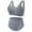 Gray, variant on Tbopshirt Wireless Bras for Women,Stretch Push-Up Womens Bras,Casual Front Button Shaping Cup Shoulder Strap Underwire Bra Plus Size Bra Underwear Set,Gift Finder for Women