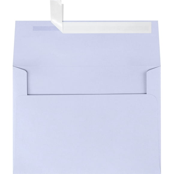 LUXPAPER A7 Invitation Envelopes for 5 x 7 Cards in 80 lb. Lilac, Printable Envelopes for Invitations, w/Peel and Press Seal, 1000 Pack, Envelope Size 5 1/4 x 7 1/4 (Purple)
