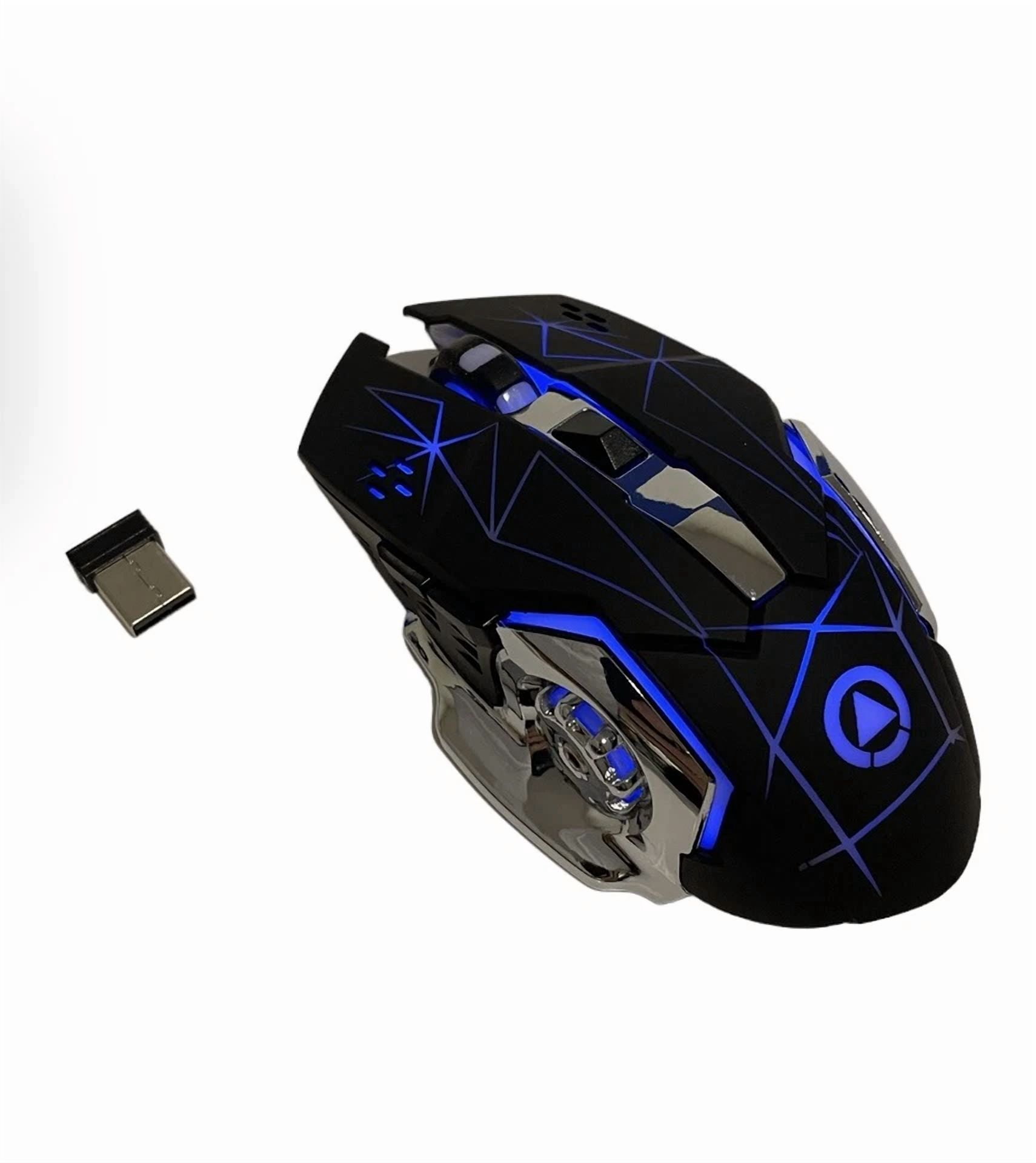 RHEA- Gaming Mouse For Kids Rechargeable Wireless 6 Button For Laptop Computer
