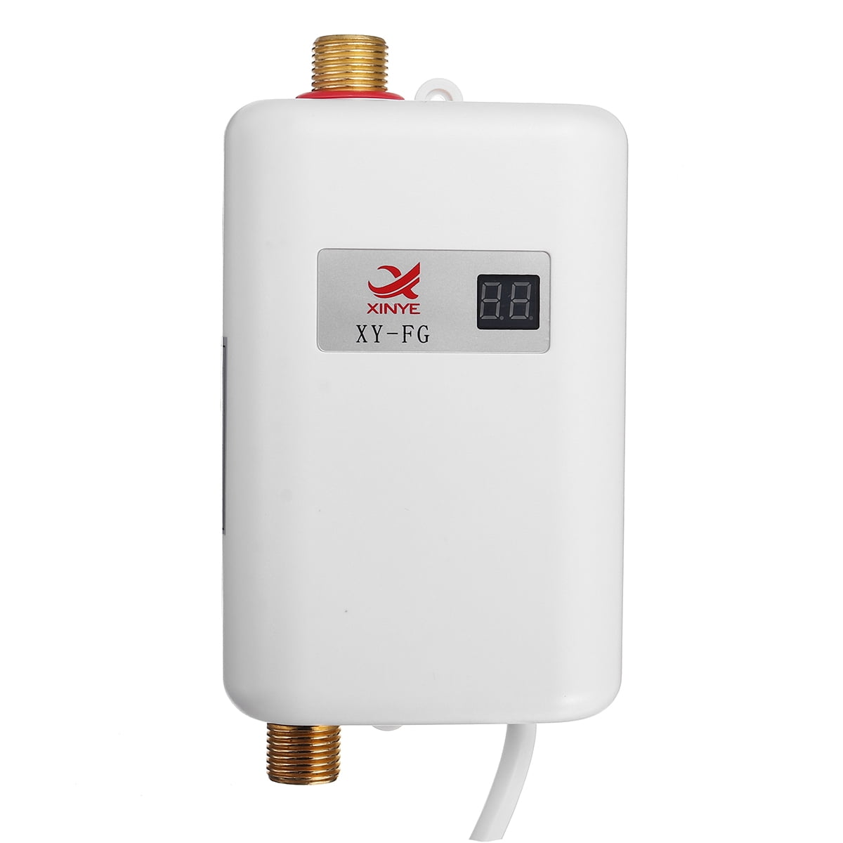 At27clekca 3800W 110V//220V Instant Water Heater Electric Hot Tankless Heater Mini Size for Bathroom Home Kitchen