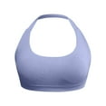 thumbnail image 4 of Tosmy Bras For Women Workout Bras Medium Low Support Sports Bras Seamless Open Back Gym Padded Yoga Crop Top Everyday Bras, 4 of 4