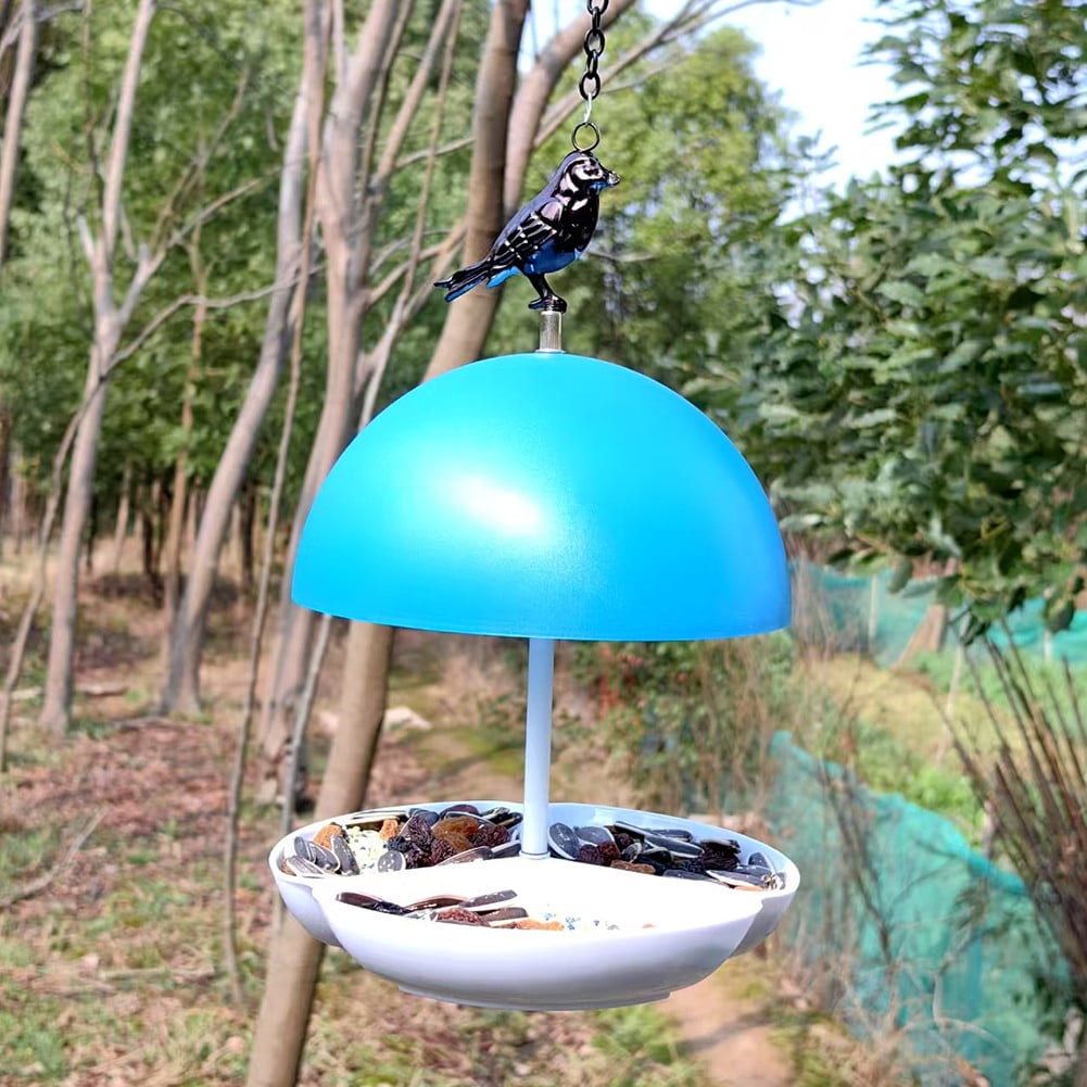Wuweikeji Attractive Outdoor Mushroom Bird Feeder: Attract Birds to Your Garden