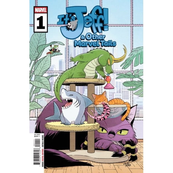 It's Jeff And Other Marvel Tails #1 VF ; Marvel Comic Book