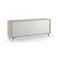 thumbnail image 2 of Casabianca Modern Lenox Engineered Wood Italian Buffet-Server in Brown, 2 of 2