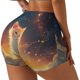 thumbnail image 1 of Fotbe Starry Sky Constellation Cat Shorts Sin Costuras – Shorts Deportivos de Cintura Alta para Mujer, Elásticos para Gimnasio, Yoga, Running o Ciclismo-Small, 1 of 8