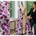 thumbnail image 5 of Soimoi Cotton Voile Fabric Flower Watercolor Print Fabric by the Yard 56 Inch Wide, 5 of 7