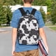 thumbnail image 4 of Easygdp Black And White Sheeps Mochila Ligera de 15 Pulgadas para Estudiantes, Mochila Cómoda para la Escuela y Viajes, Correas Ajustables, 4 of 6
