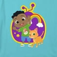 thumbnail image 2 of Girl's CoComelon Cody and Pickles Graphic Cropped T-Shirt Blue Medium, 2 of 3