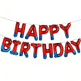 thumbnail image 1 of Guirnalda de Globos "Feliz Cumpleaños" con Tema de Araña Aijoso, 1 of 6