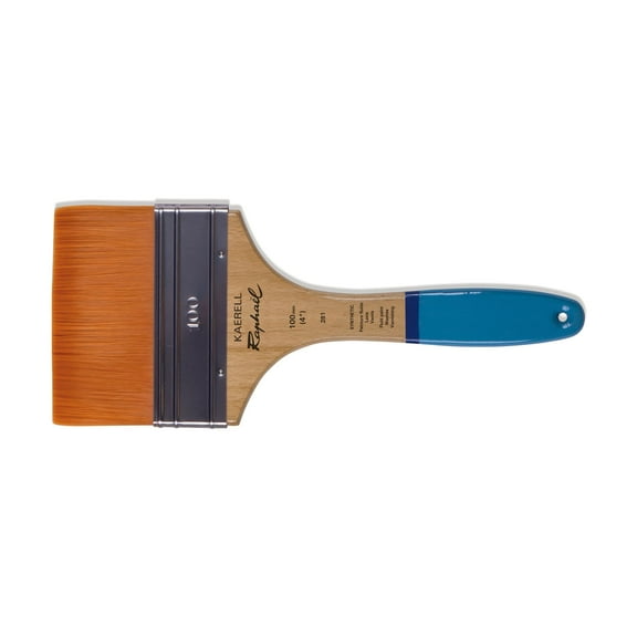 Raphael Kaerell Flat Varnishing Brush, Flat Kaerell Size 100 (4")