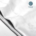 thumbnail image 6 of Bare Home Satin Body Pillowcase - Silky Soft for Hair & Skin - Envelope Closure - White, 6 of 8