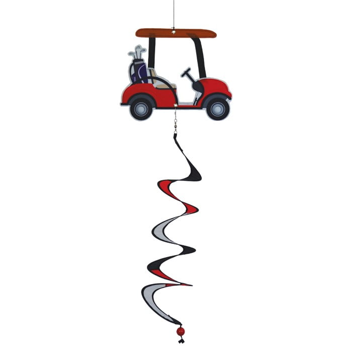In The Breeze Golf Cart Theme Twister Outdoor Garden Décor Com In The Breeze 5163 Golf Cart Theme Twister Outdoor Garden Décor, Golf Outdoor Decor