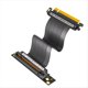 thumbnail image 2 of Cable de ExtensióN PCIE 4.0 16X, Cable Elevador GPU de Alta Velocidad de 64 GB para Tarjeta de ExtensióN GPU, Longitud 25 cm (90 Grados), 2 of 5