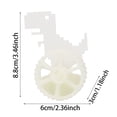 thumbnail image 2 of Dinosaur Balancing Sculpture Art Desktop Ornament For Home Stress Idea, 2 of 6