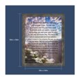 thumbnail image 2 of Memorial Gifts Picture Frames, Bereavement Gifts for Sympathy Gift Baskets or Condolence Card, Loss of a Mother Sympathy Gifts, Loss of Father Gift, If Tears Could Build A Stairway Framed Poem, 2183BW, 2 of 7