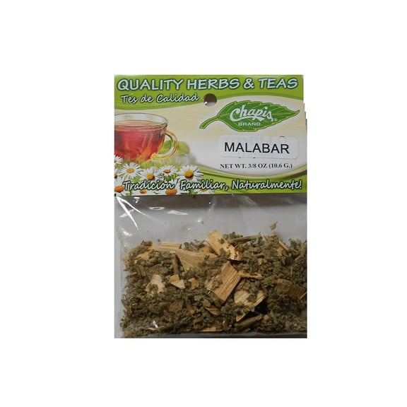 Chapis Tea / Hierba Malabar. Net Wt 3/8OZ (10.6gr) 3-Pack