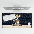 thumbnail image 4 of Happy New Year Australian Shepherd Welcome 2025 Balloon Firework Party Desk Mat Full Keyboard Mouse Pad Aussie Dog Lover Gifts Large Mousepad - 01014, 4 of 5