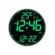 thumbnail image 1 of Reloj Electrónico Digital con Calendario, Reloj de Pared para Sala de Estar, Reloj Inteligente Colorido A, 1 of 5