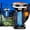 Black, variant on Aukfa Bug Zapper Outdoor, 4200V Portable Solar Mosquito Zapper with LED Light, 2 Pack