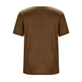 thumbnail image 6 of Fewfanhot Women Clothing Silk Satin Tops Cap Short Sleeve Blouse V Neck Shirts Business Casual Outfits, 6 of 7