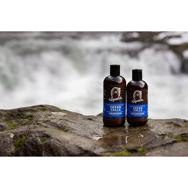 Dr. Squatch Men's Natural Shampoo Fresh Falls 8 oz - Free Shipping  863765000049
