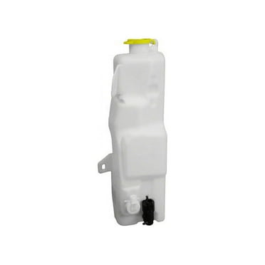 Windshield Washer Reservoir Tank with Pump, Cap and Sensor - Compatible with 2003 - 2005 Dodge Ram 2500 2004