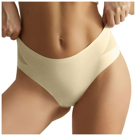Zuwimk Panties For Women  Womens Bikini Lace Panties Cheeky Panty Hipsters Women Mesh Bow Embroidered Lace Transparent String Sexy Underwear Back Bandage Hollow Out Panties String Sex Briefs
