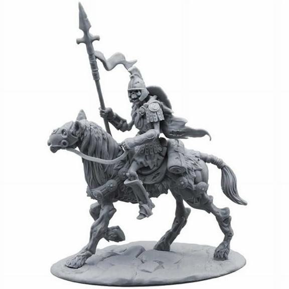 Mounted Skeleton Warrior Figure Kit 28mm Heroic Scale Miniature Unpainted First Legion