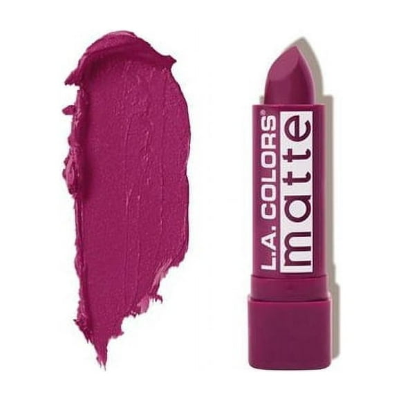 L.A. COLORS Matte Lipstick - Stay Put Plum