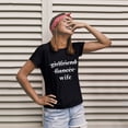 thumbnail image 2 of B91xZ T-shirts Basiques pour Femmes T-Shirt à Manches Longues à Col Rond, Noir L, 2 of 4