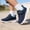 Navy, variant on Liyamei Breathable Mesh Sneakers For Boys Lightweight Comfortable Running Shoes Non Slip Sole Durable Casual Athletic Footwear For Kids All Season Boys Sneakers Size 11