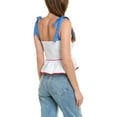 thumbnail image 2 of Paolita womens  Malena Top, 10, White, 2 of 3