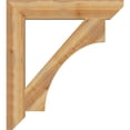 thumbnail image 3 of Ekena Millwork 6"W x 38"D x 42"H Westlake Slat Rough Sawn Bracket, Western Red Cedar, 3 of 4