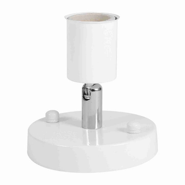 Portalámparas, 1 Pieza E27 Moderno Portalámparas De Techo Vintage Montado En La Pared, Para Barra De Bombillas Tipo Tornillo E27, Decorar Para Iluminación Del Hogar U Oficina