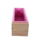 thumbnail image 3 of Soap Mold, Easy To Clean Non-Toxic Safe Material Rectangle Soap Mold, Do Not Bend Water For Soap, 3 of 8