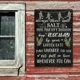thumbnail image 7 of Practical Magic Quote Vintage Metal Tin Sign Witch Poster for Garden Home Kitchen Wall Decor 7.9 x 11.9 Inch, 7 of 7