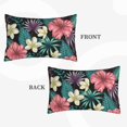 thumbnail image 2 of Xecao Green Tropical Leaves for Decorative Throw Pillow Case for Couch,Sofa or Bed Set,Pillow Cover for Sofa Home Decor Ideal Gift-16"x24", 2 of 6