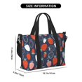 thumbnail image 2 of Travel Duffle Bag cartoon strawberry Travel Tote Bags Carry on Luggage Waterproof Weekender Bags with Top Handle Adjustable Shoulde Strap for Travel Gym, 2 of 5